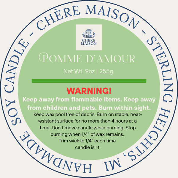 Pomme d'amour-Chère Maison