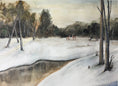 Load image into Gallery viewer, Winter Woods Art Print
