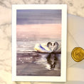 Load image into Gallery viewer, Greeting Card - Swans
