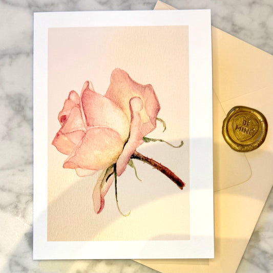 Greeting Card - Rose