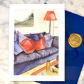 Load image into Gallery viewer, Greeting Card - Sofa
