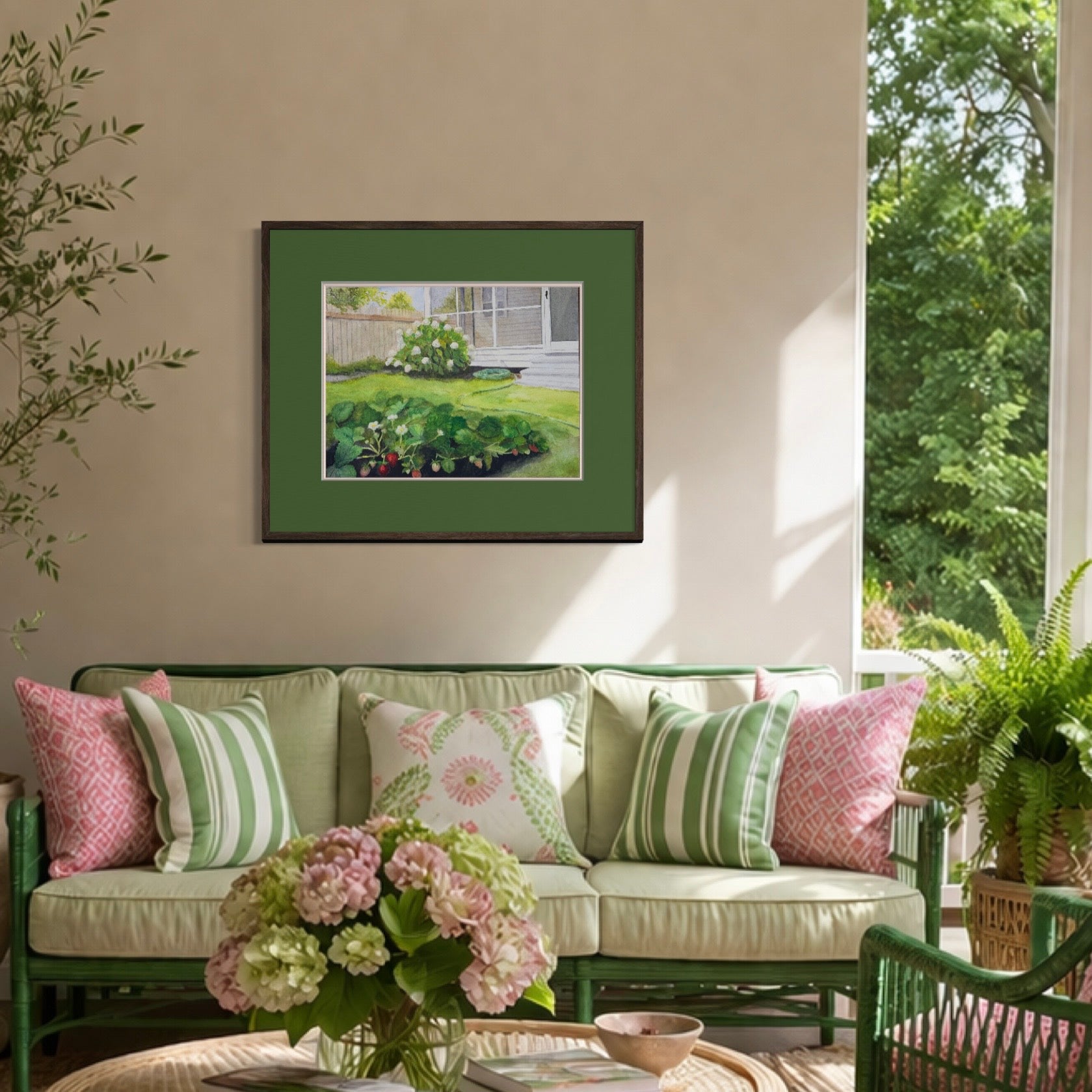 Strawberries - Garden Series Print