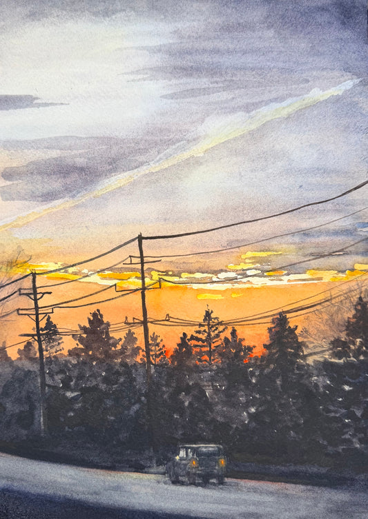 Five O'Clock - Limited Edition Giclée