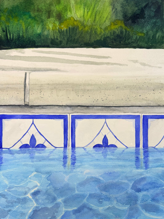 The Quiet Pool - Limited Edition Giclée