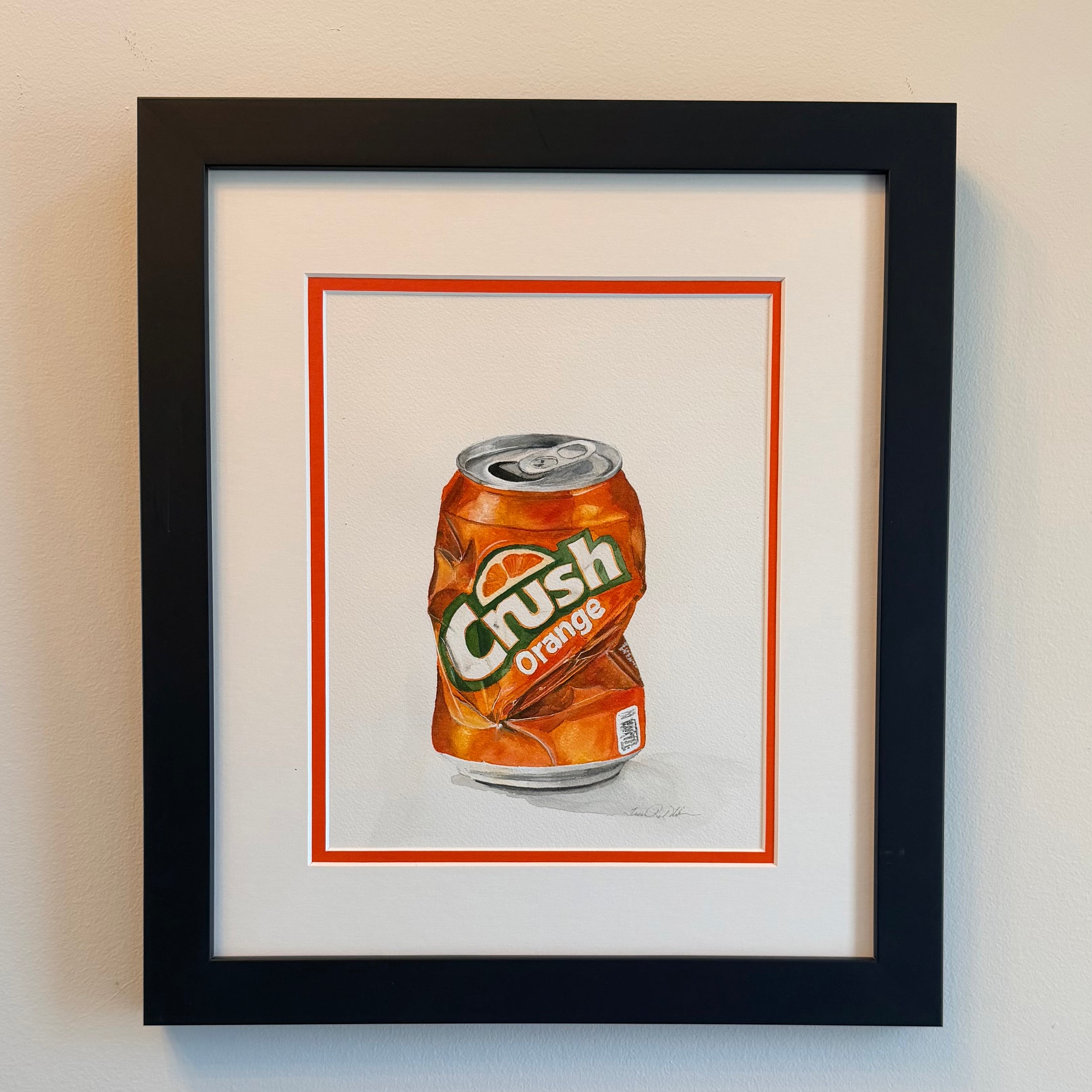 Orange Crush | Original Watercolor by Traci Reed Mitchell